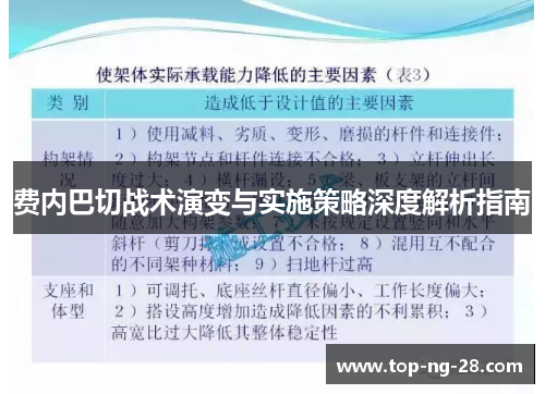 费内巴切战术演变与实施策略深度解析指南